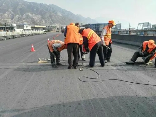 港北道路桥梁病害治理